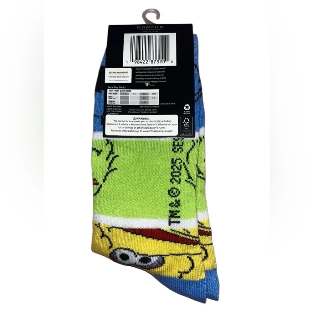 Bioworld Sesame Street and Friends Crew Socks
